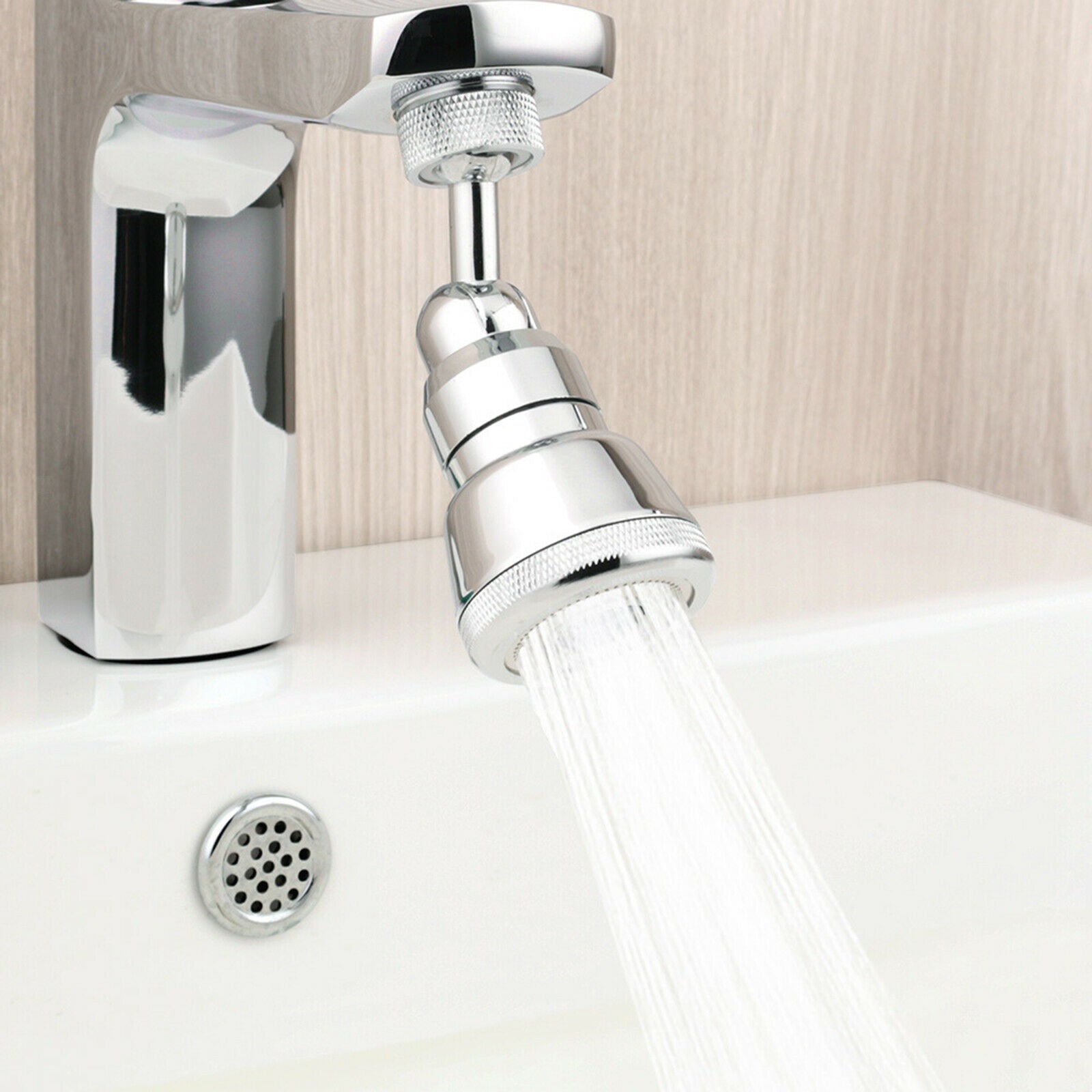 720Â° Rotating Splash-proof Faucet Extender 2 Modes Splash Filter Faucet