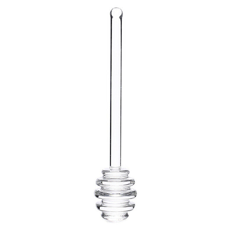 1Pc Honey Spoon Glass Honey Dipper Stick Kitchen Accessori.l8