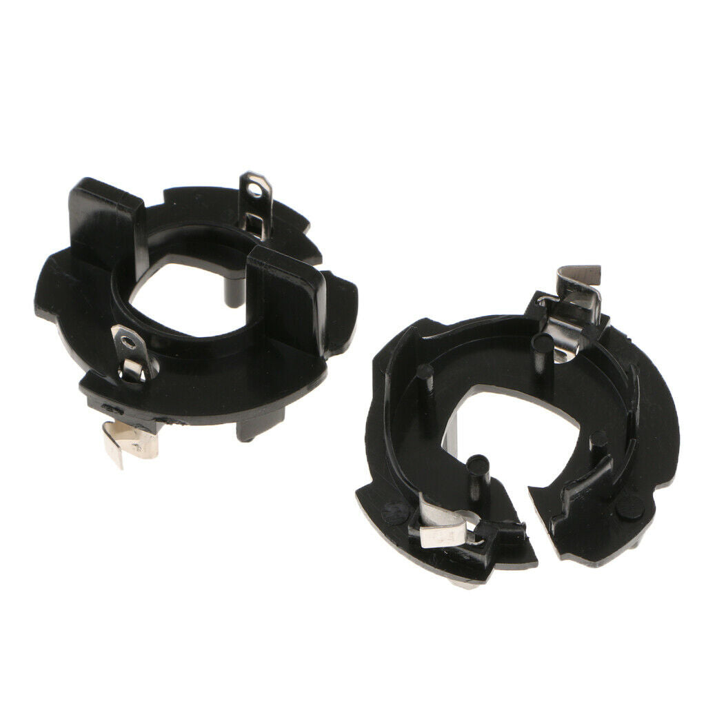 2pcs H7 LED Headlight Holder Adapter Base Retainer Clip for VW Golf MK5 Durable