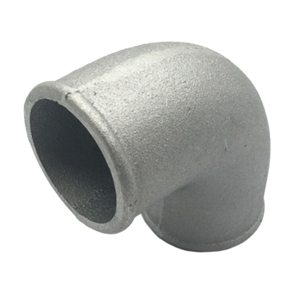 2" 51mm Car Auto Cast Aluminum Elbow Exhaust Pipe 90 Degree Turbo Tight Bend