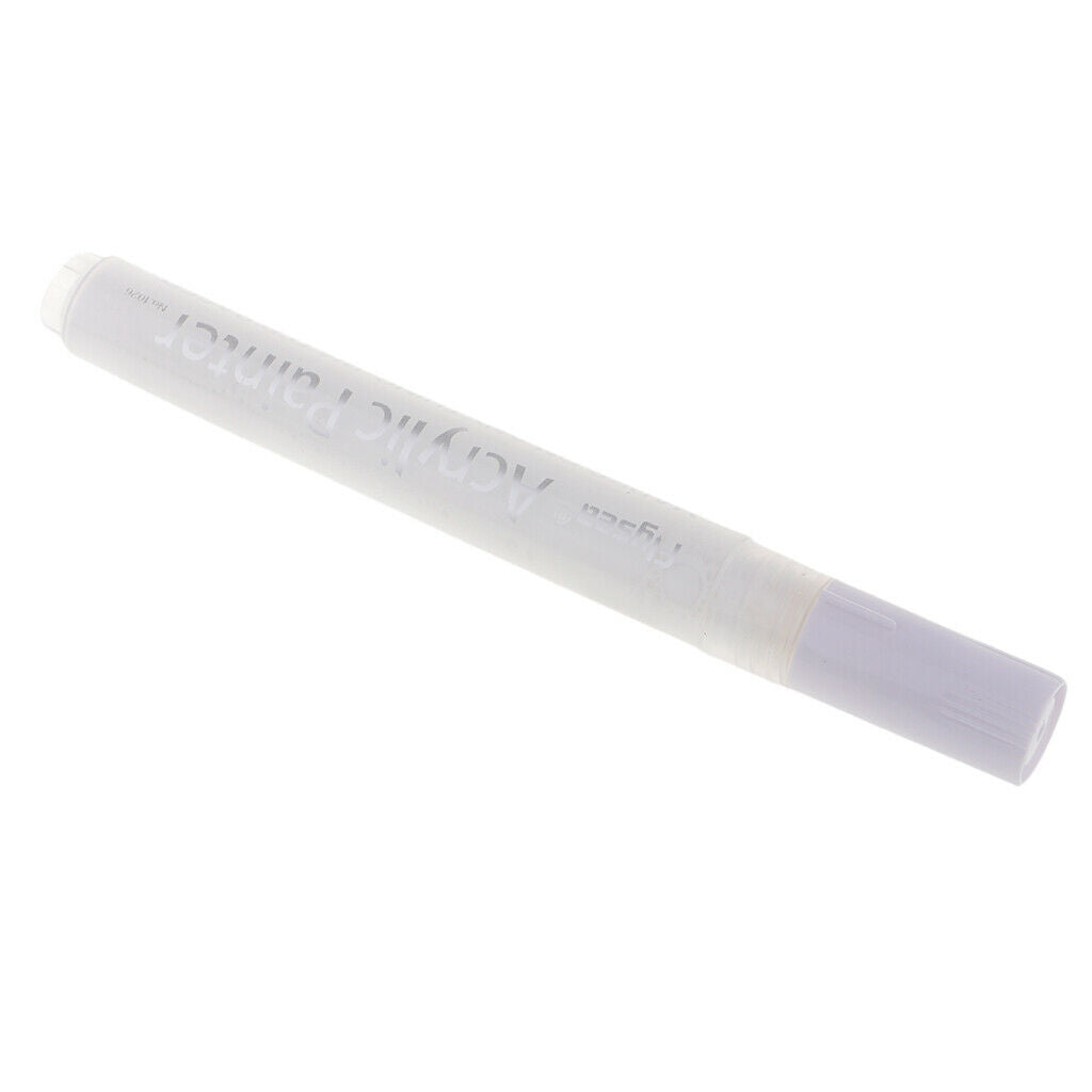 Acrylic Paint Markers Art Permanent Painting Metal Glass Markers Pen White