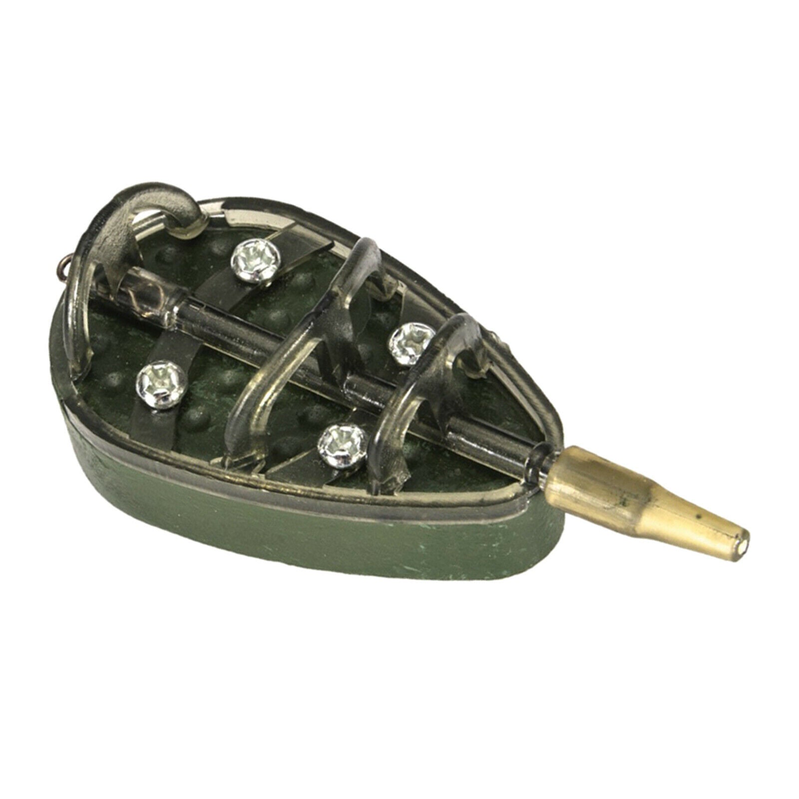 Carp Fishing Feeder Helper Bait Thrower Mould Green Terminal Tackles Angler