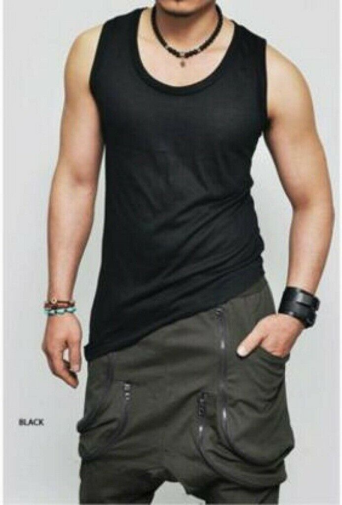 Summer Men Muscle Sleeveless Tank Top T-shirt Bodybuilding Workout Fitness Vest