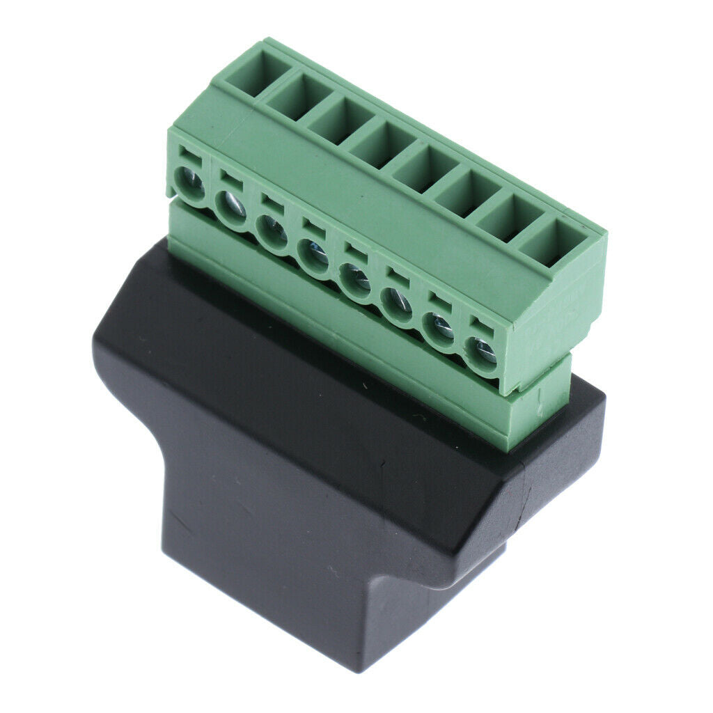 Ethernet  Female to 8 Pin CCTV Digital DVR Adapter Connector