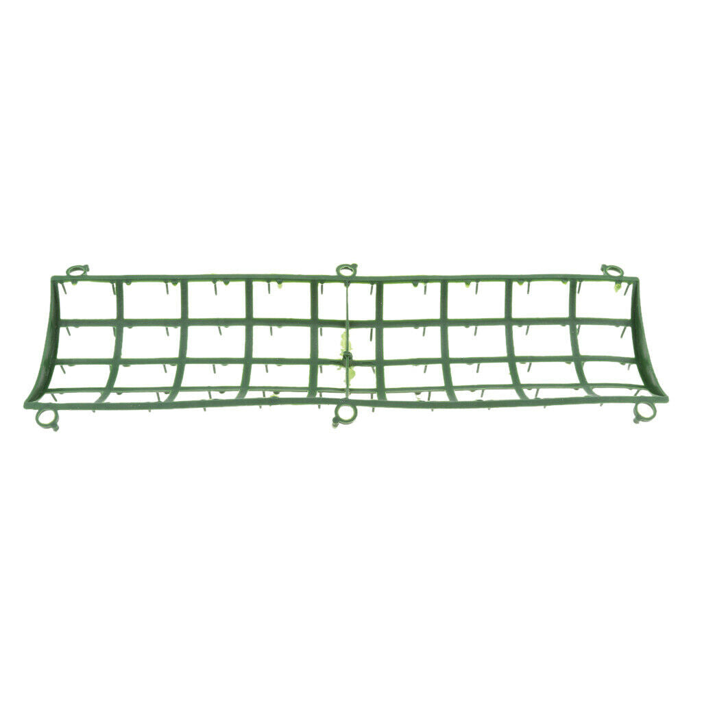2 Pcs Artificial Wall Hanging Plastic Panels For DIY Wedding Flower Backdrop