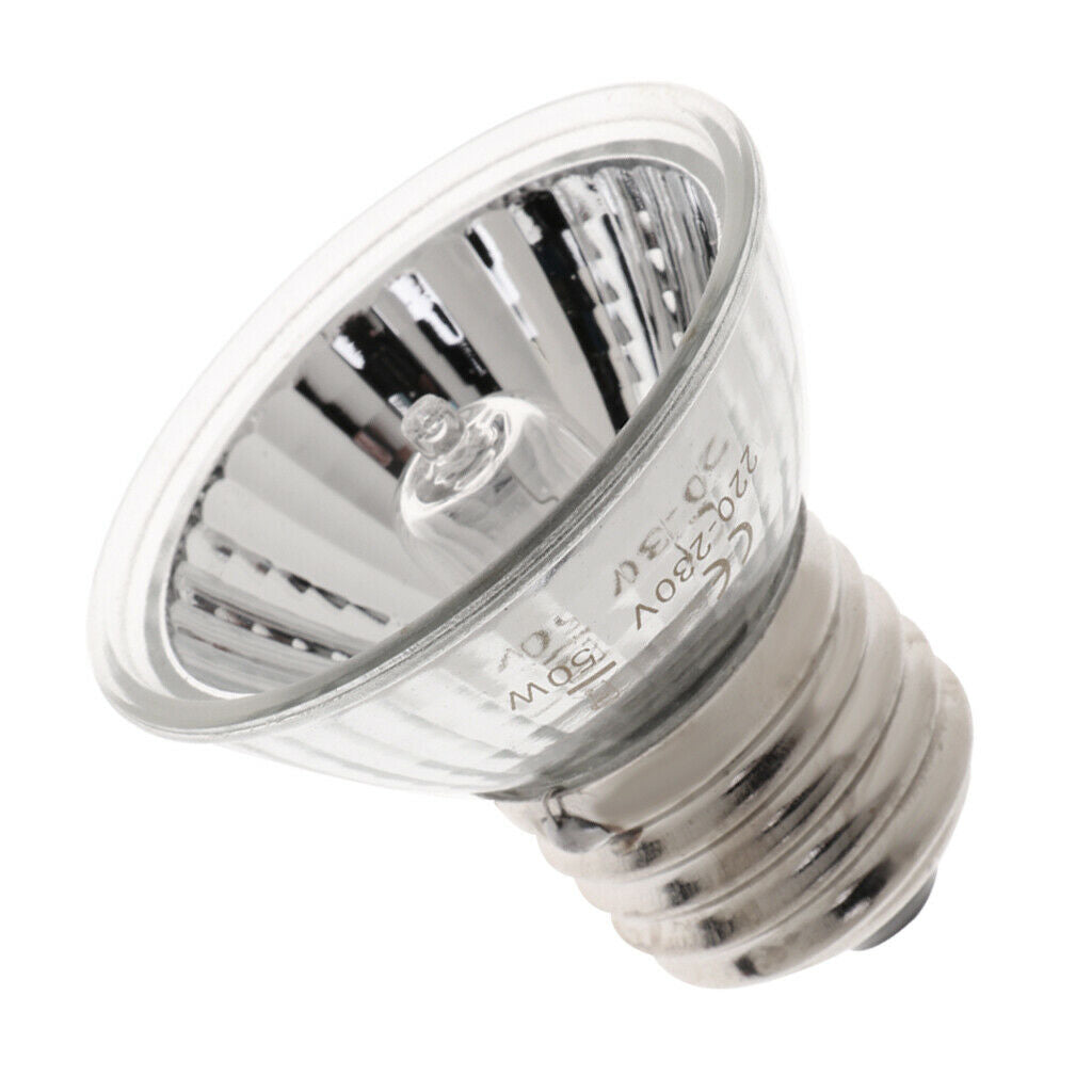 Pet Reptile Lizard Turtle Frog Heat Calcium Lamp Blub White 50W 220-230V