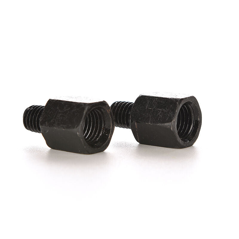 2X 10mm To 8mm Moto Rear View Mirror Adapter Bolts Screw For suzuki .l8