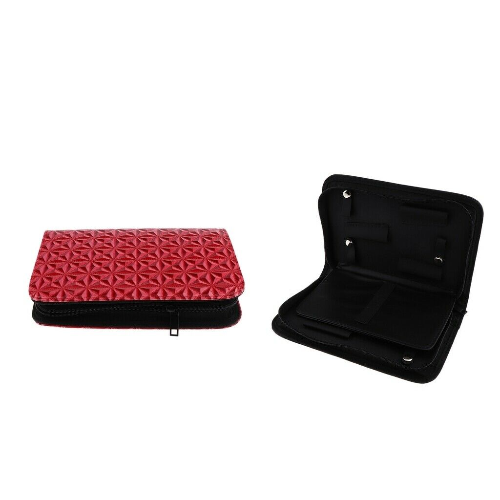2Pcs Scissors Pouch Holster Hairdresser Barber Hair Salon Scissors Bag Hot