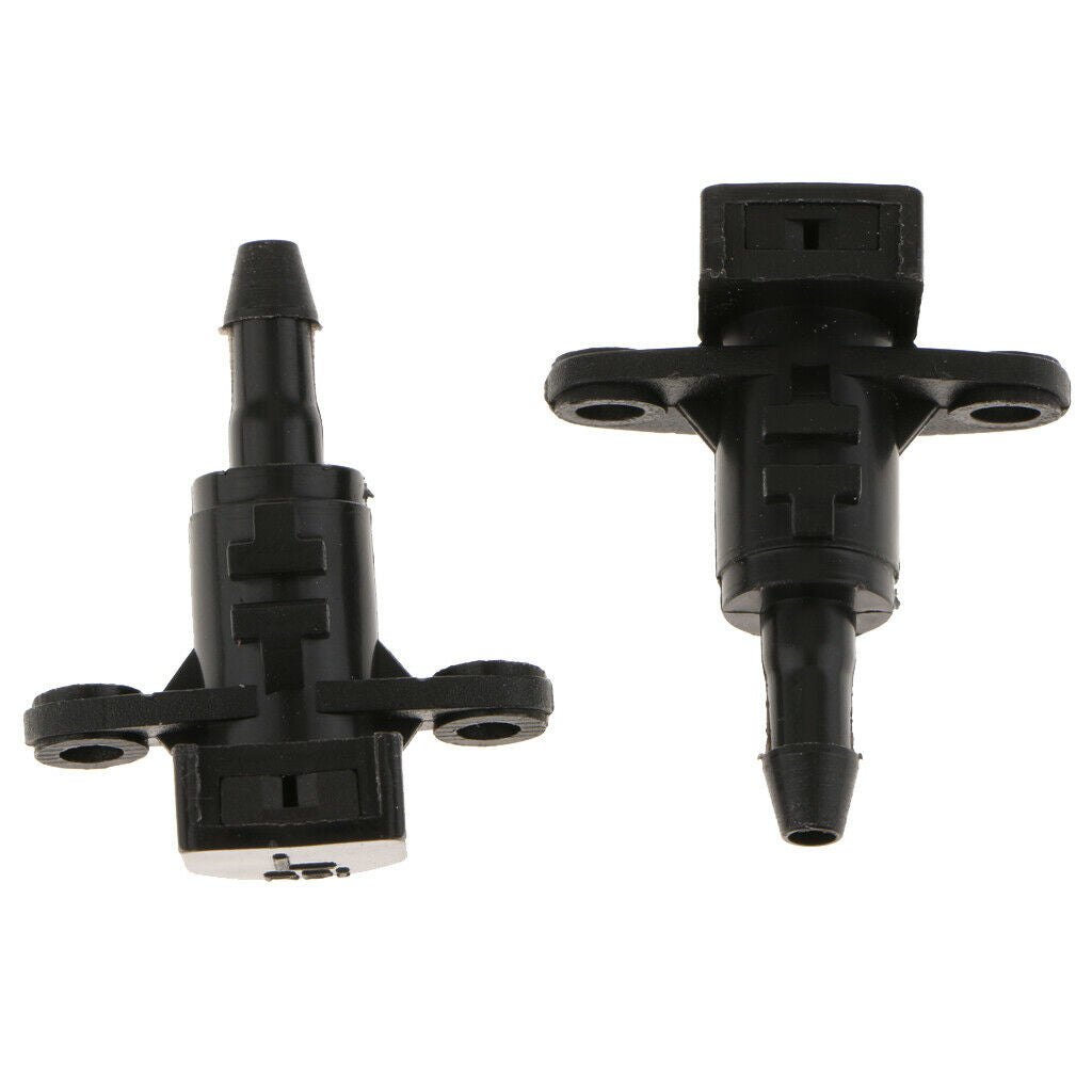 2pcs Windscreen Wiper Washer Spray Jet Nozzles For Hyundai Elantra MD 11-13