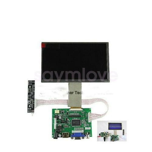 8 inch 800x480 LCD Display HDMI+VGA+2AV LCD Controller Board for Raspberry Pi