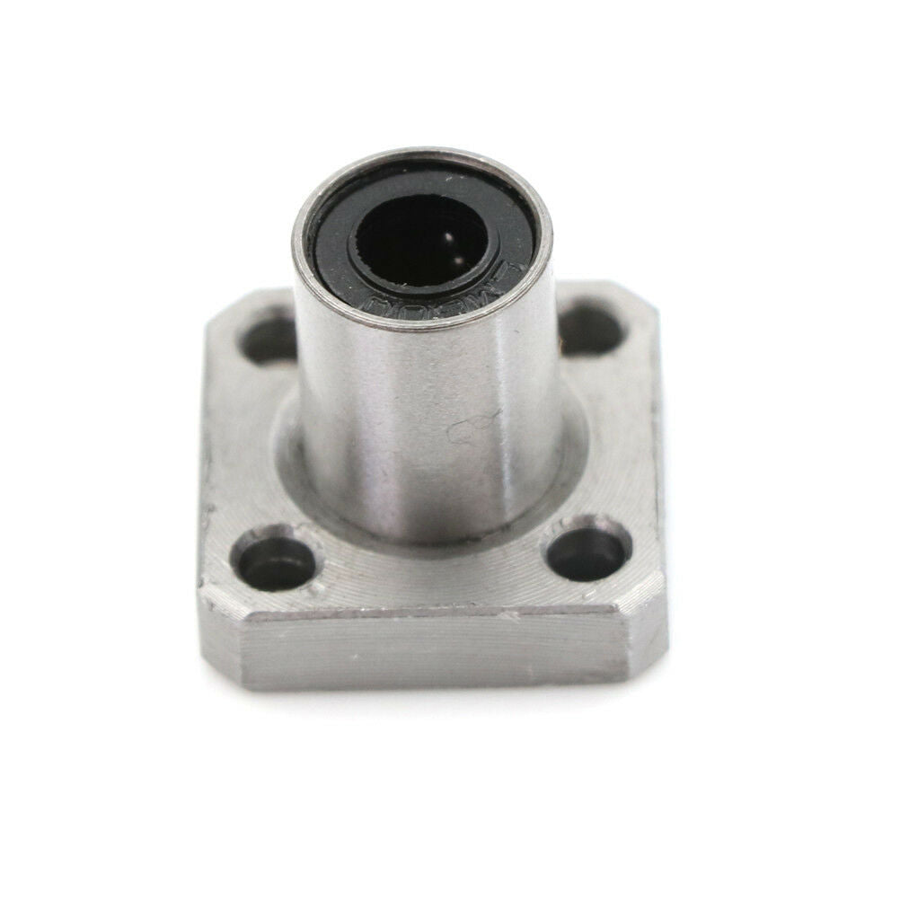 6mm Inner Diameter Square Flange Linear Motion Bushing Ball Bearing LMK6UU X Qx