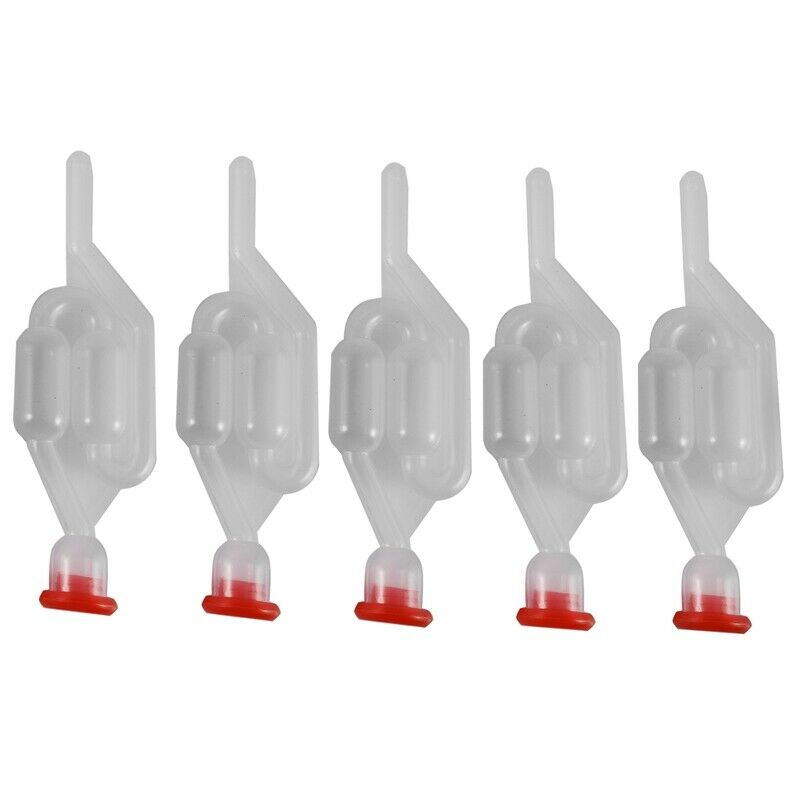 Wine Seal Exhaust Valve St Home Brew Wine Fermentation Airlock Sealed Plastic H9