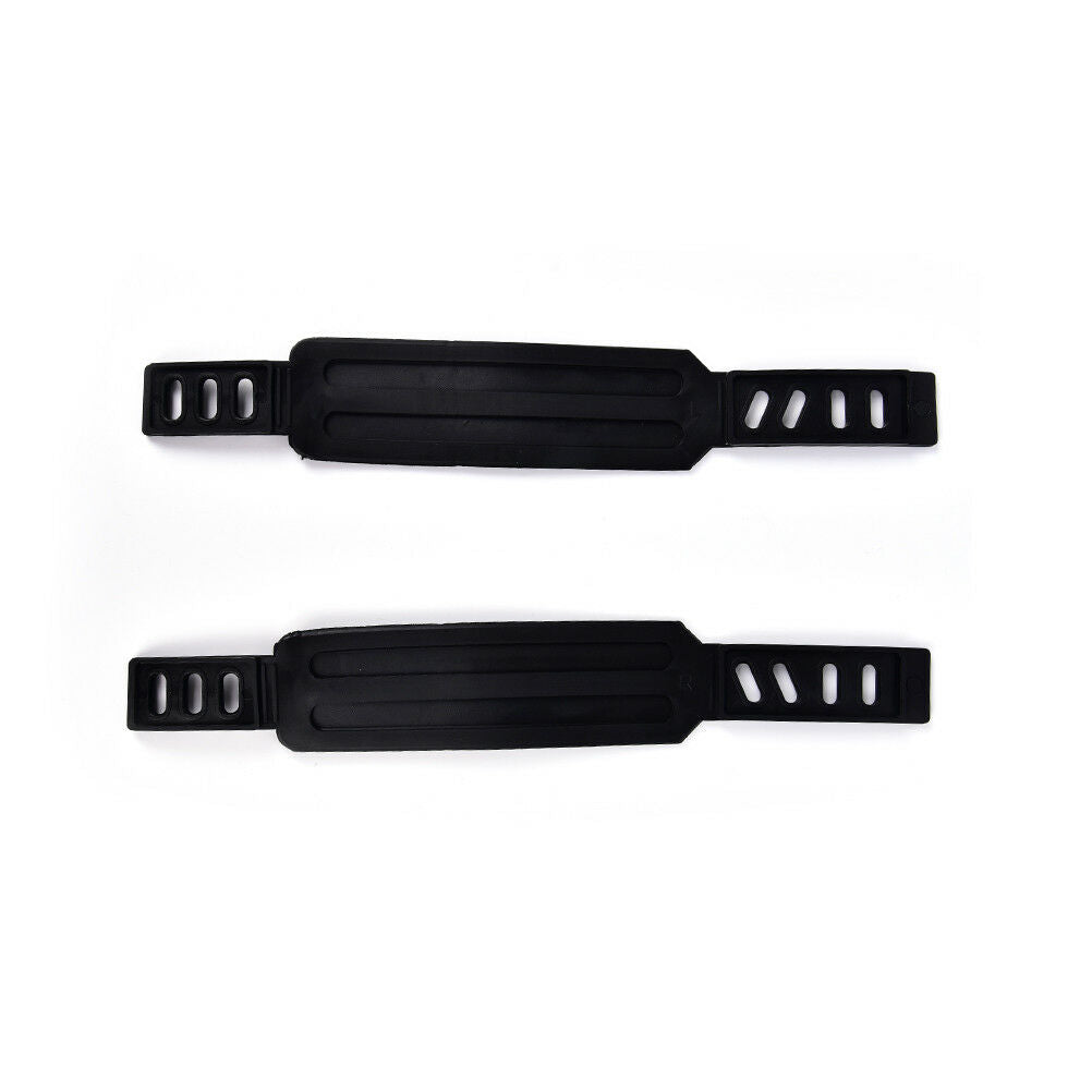 1 Pair Pedal Straps Belts Fix Bands Tape Generic For Fitness Exercise Bike Lt