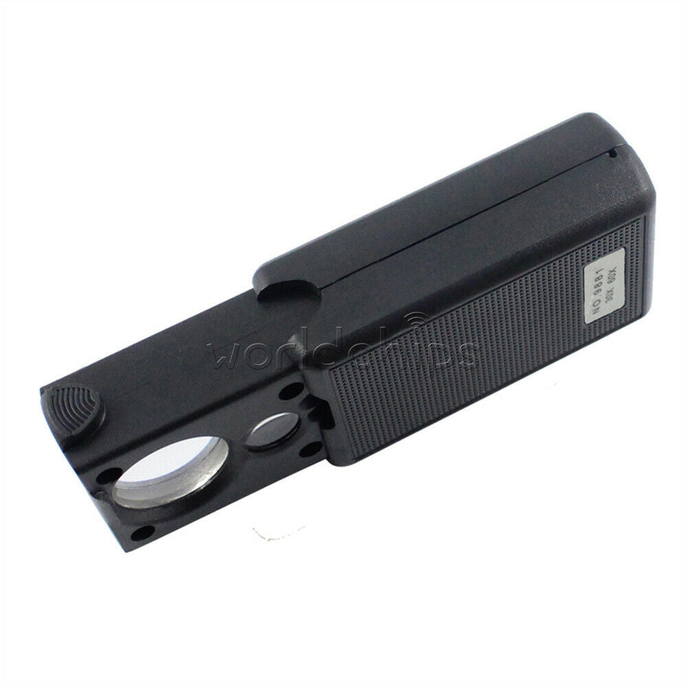 LED 30/60X Magnifying Glass with Light Handheld Magnifier Magnifying Glass Lens