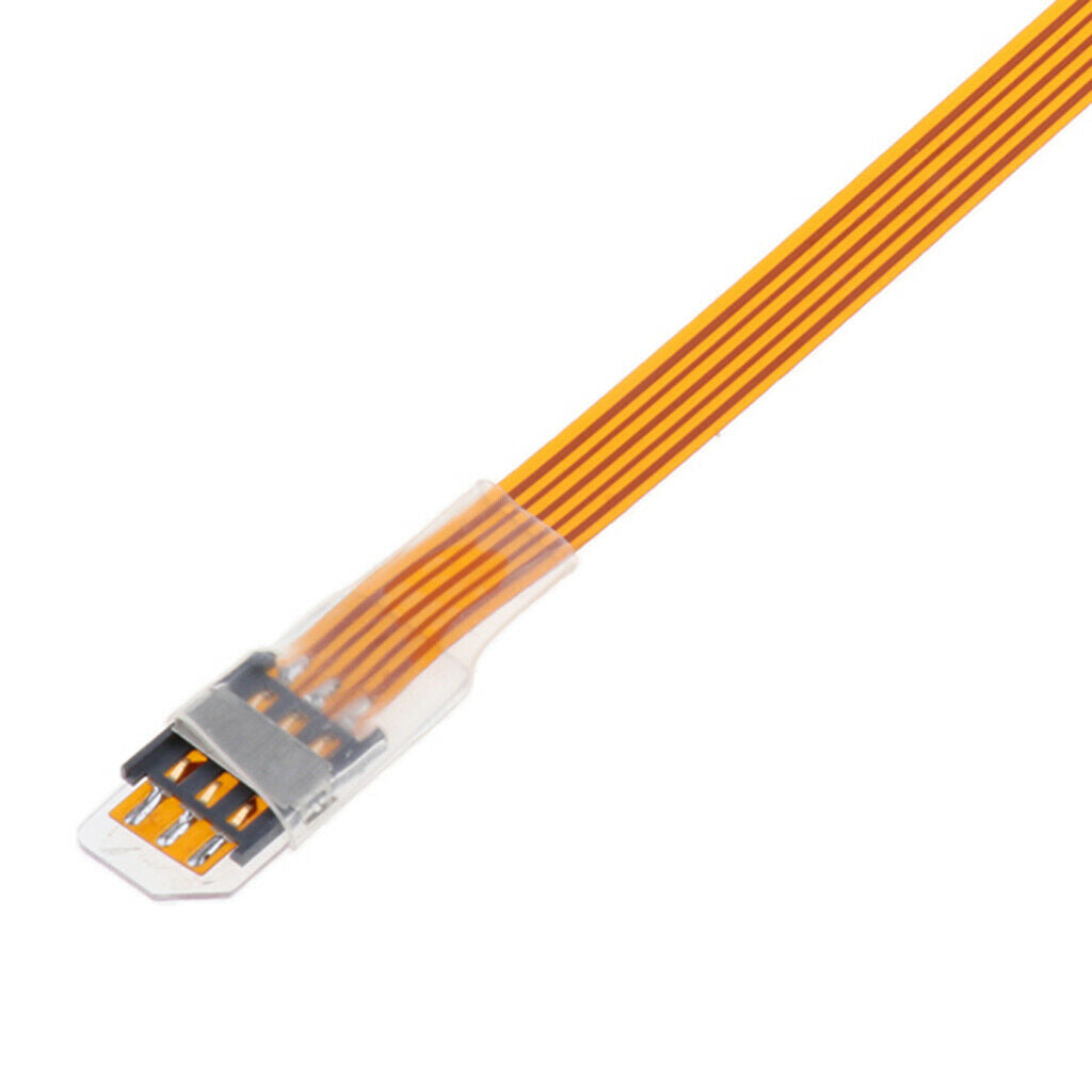 Telephone SIM Card Extender Left Extension Cable Micro SIM to SIM