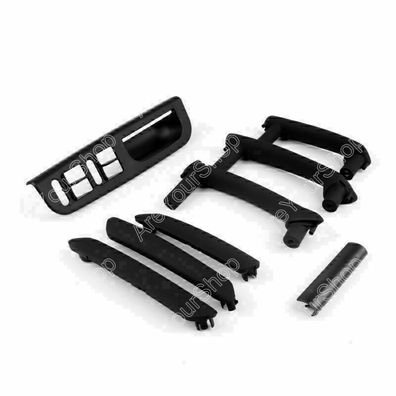 Black Interior Door Pull Handle Window Control Panel Fits VW Passat B5 98-05 CN