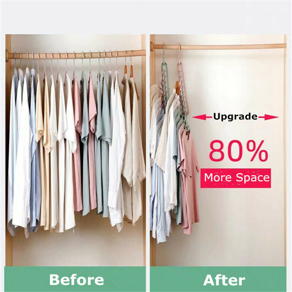Set of 12 Clothes Hanger Plastic Suit Hangers Clothes Hanger Space Saving