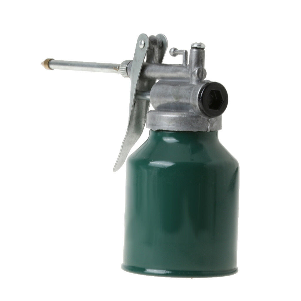 Car Mini 250ml High Pressure Pump Oiler Oil Can Metal Gun For Lubricants