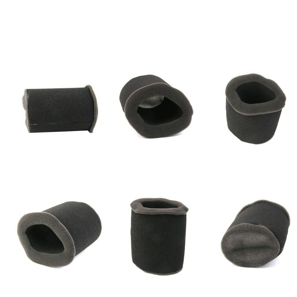 6 Pieces Black Air Filter Foam Sponge Cleaner 20mm for GS125 Motorcycle ATV