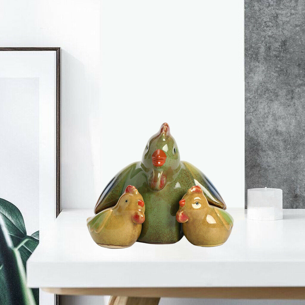 Hne Chicken Statue Animal Sculpture Home Decoration Gift