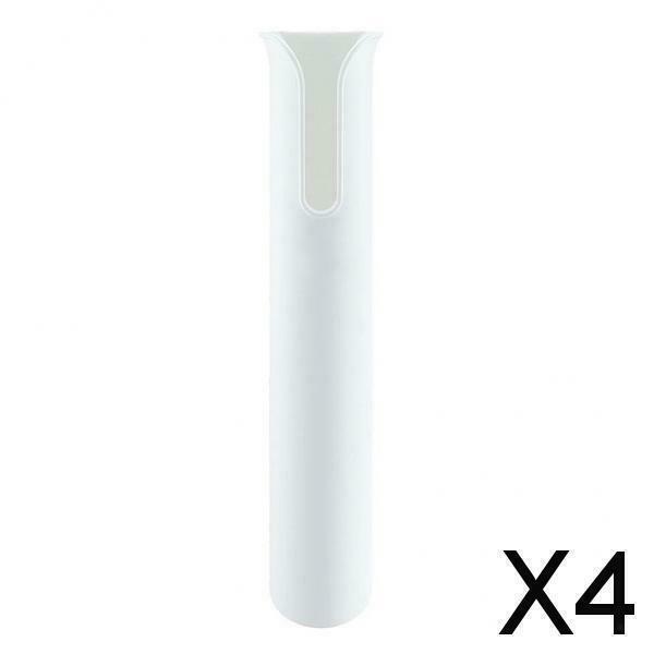 4X Self Adhesive Boat Rod Holder Bracket Organizer for Yacht Easy Install White