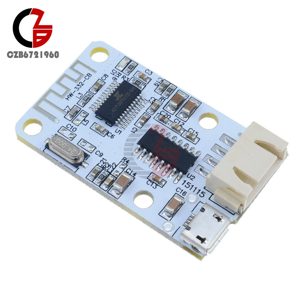 5V 3W+3W 2X3W Bluetooth Audio Receiver Digital Amplifier Board Module