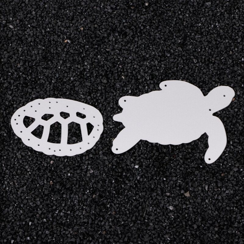 Turtle Metal Cutting Dies Stencil Scrapbook Paper Card Craft Embossing DIY