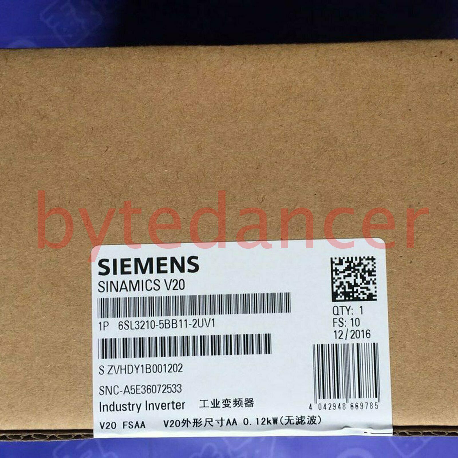 1PC New 6SL3210-5BB11-2UV1 One year warranty Fast  SM9T