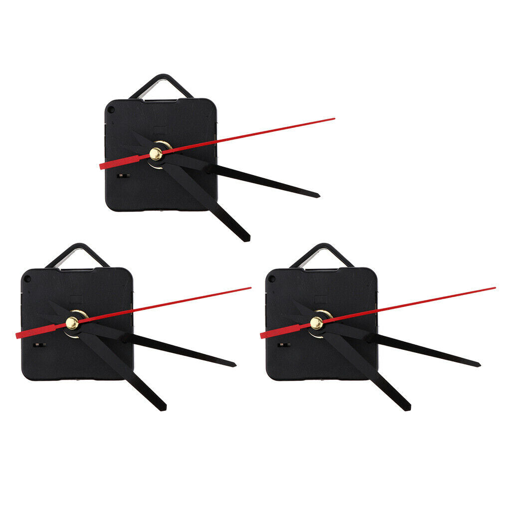 3x DIY Quartz Wall Clock Movement Mechanism Hand Parts Replacement Tools Set