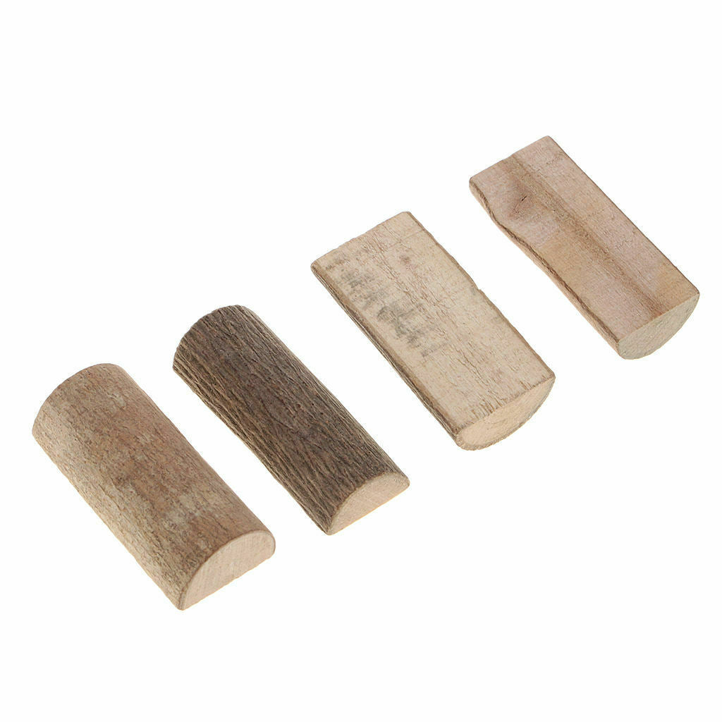 20 Pieces Wooden Slices Tree Slices Wood Slices for DIY Craft Wedding Decoration