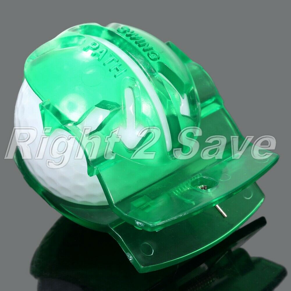 Green Plastic Golf Ball Line Clip Liner Marker Pen Template Alignment Marks Tool