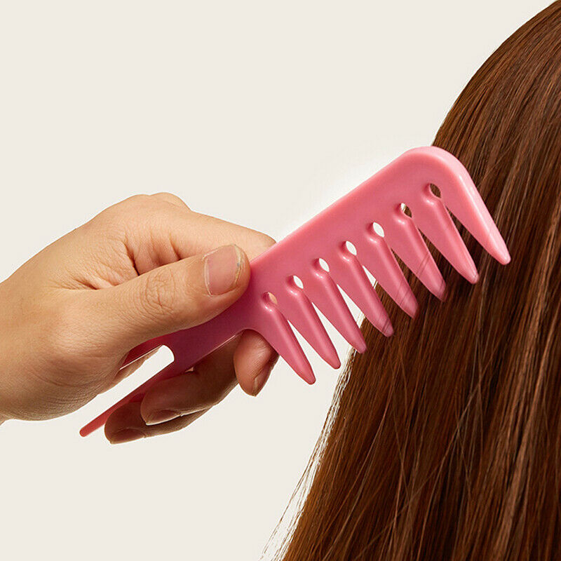 Oil Head Comb Back Wide Tooth Comb Hair Styling Color Comb Fluffy Hair Dye C Qx