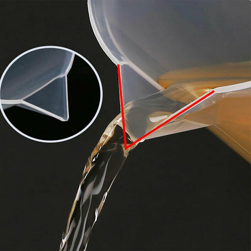 600mL Plastic Measuring Cup For Laboratory Beaker Graduated Cup Kitchen B.l8