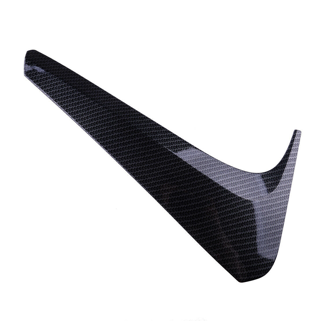 2x Rear Window Side Spoiler Triangle Cover fit for Highlander Kluger 2014-19