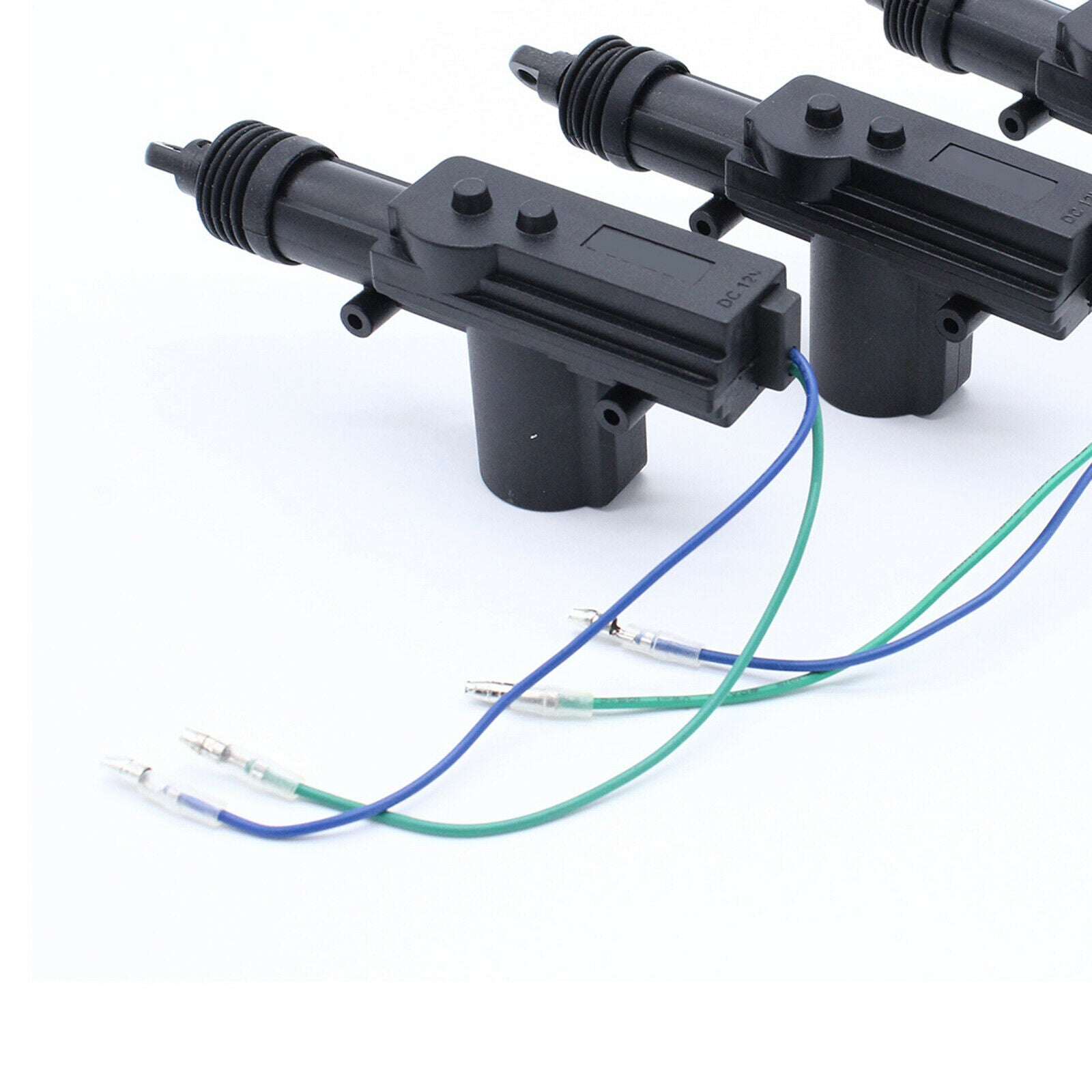 Keyless Entry System 4 Door Lock Actuators Shock Sensor Central Locking Kit