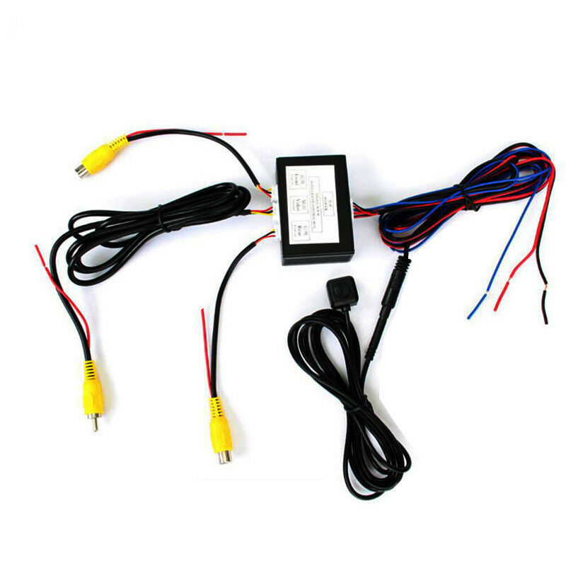 Universal Car Front Rear Parking View Camera Video Switch 2 Channel Control Box