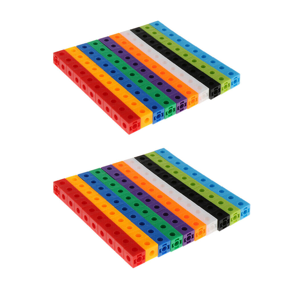 200x Early Kid's Baby Interlocking Mathlink   Manipulative Skills Aids