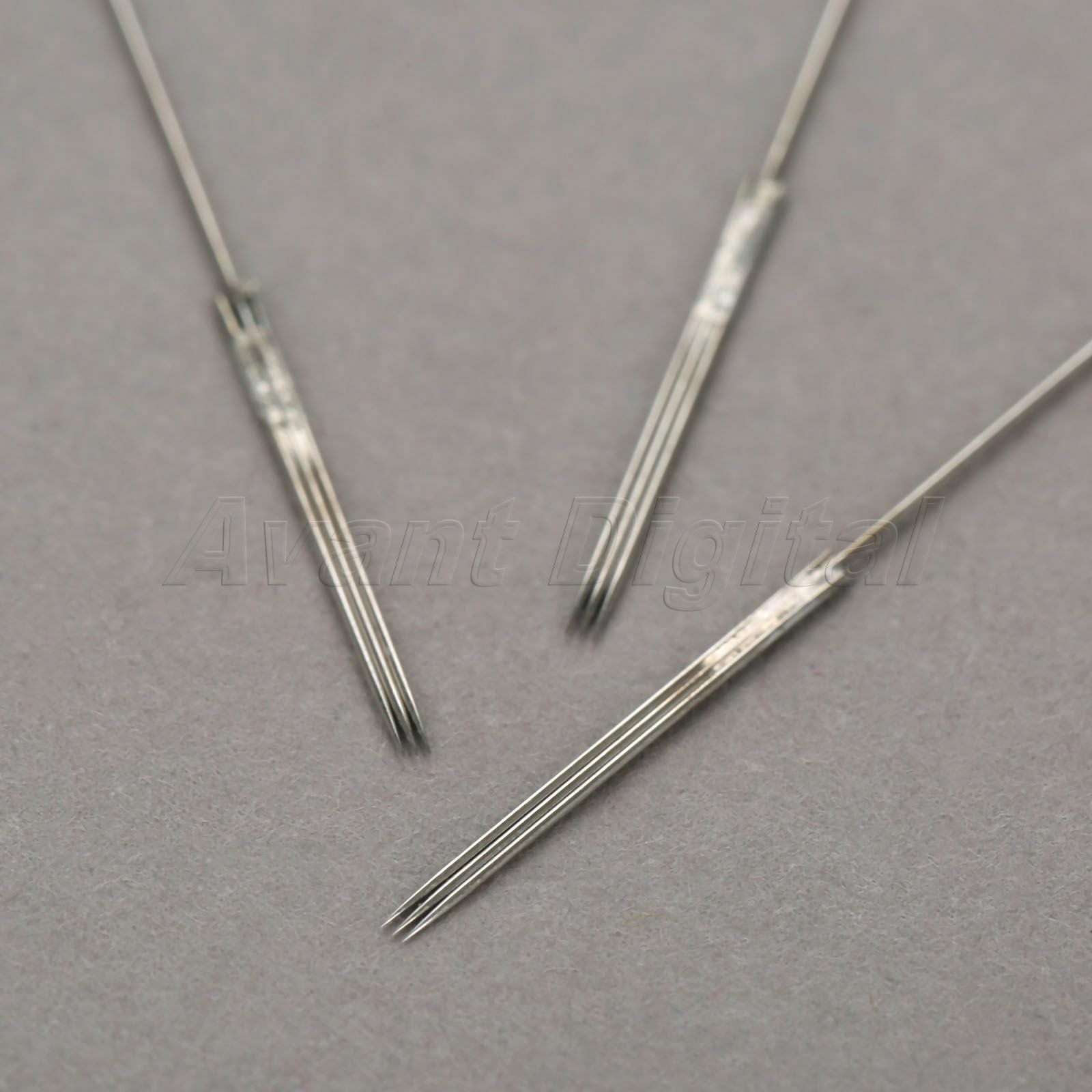 50pcs 3F Eyebrow Tattoo Needles 50x Flat Mouth 3F Needle Tips for Tattoo Machine