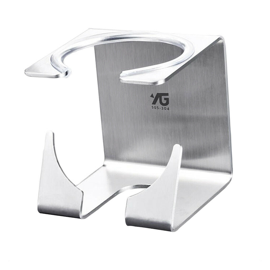 Razor Holder Shaver Storage Rack Hook with Self Adhesive Gum Stainless Steel