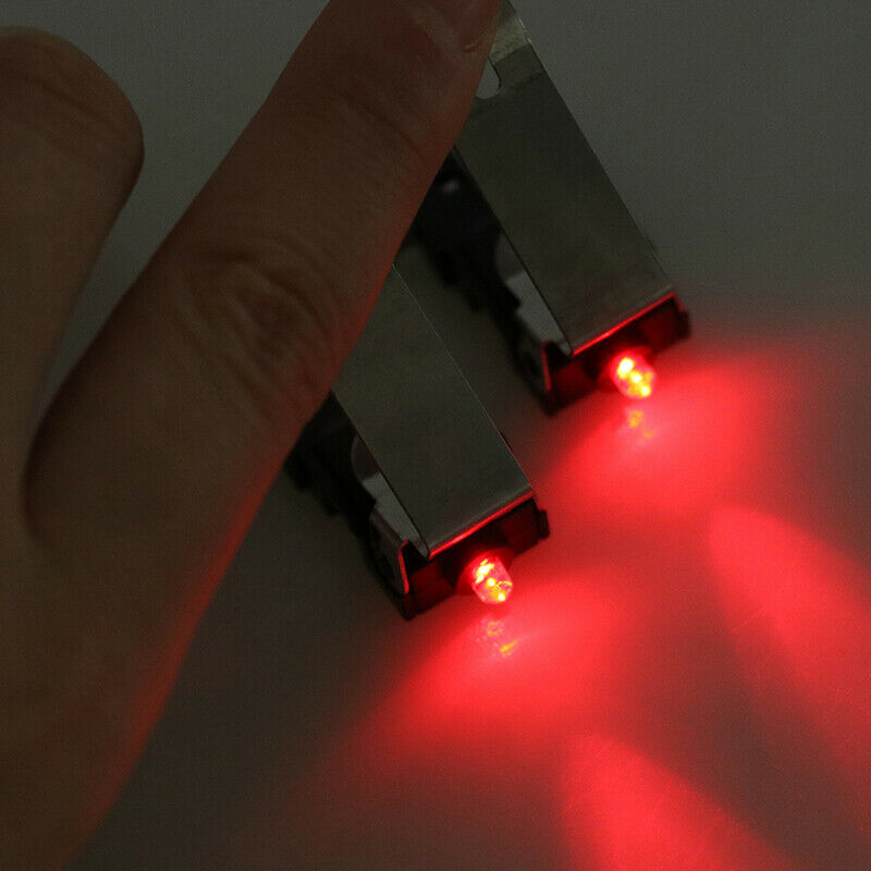 2pcs Bicycle Brake Light Waterproof Nano Brake light Safe Indicator Lig.l8