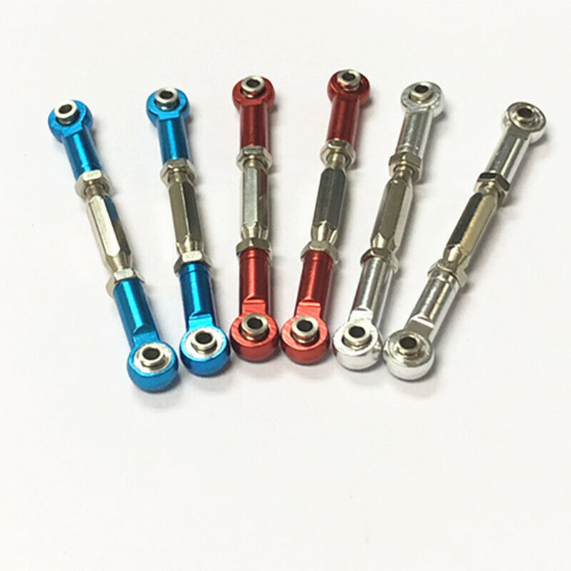 for TRAXXAS Slash 4X4 Aluminum Stee Turnbuckle Toe Link Camber Linkage 85mm-97D6