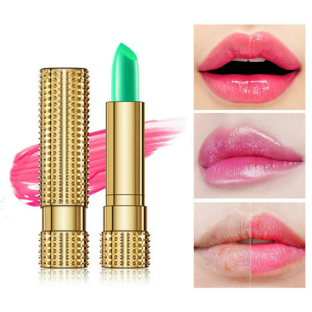 Aloe Vera Lipstick Lip Balm Color Mood Changing Long Lasting Moisturizing ~ UK