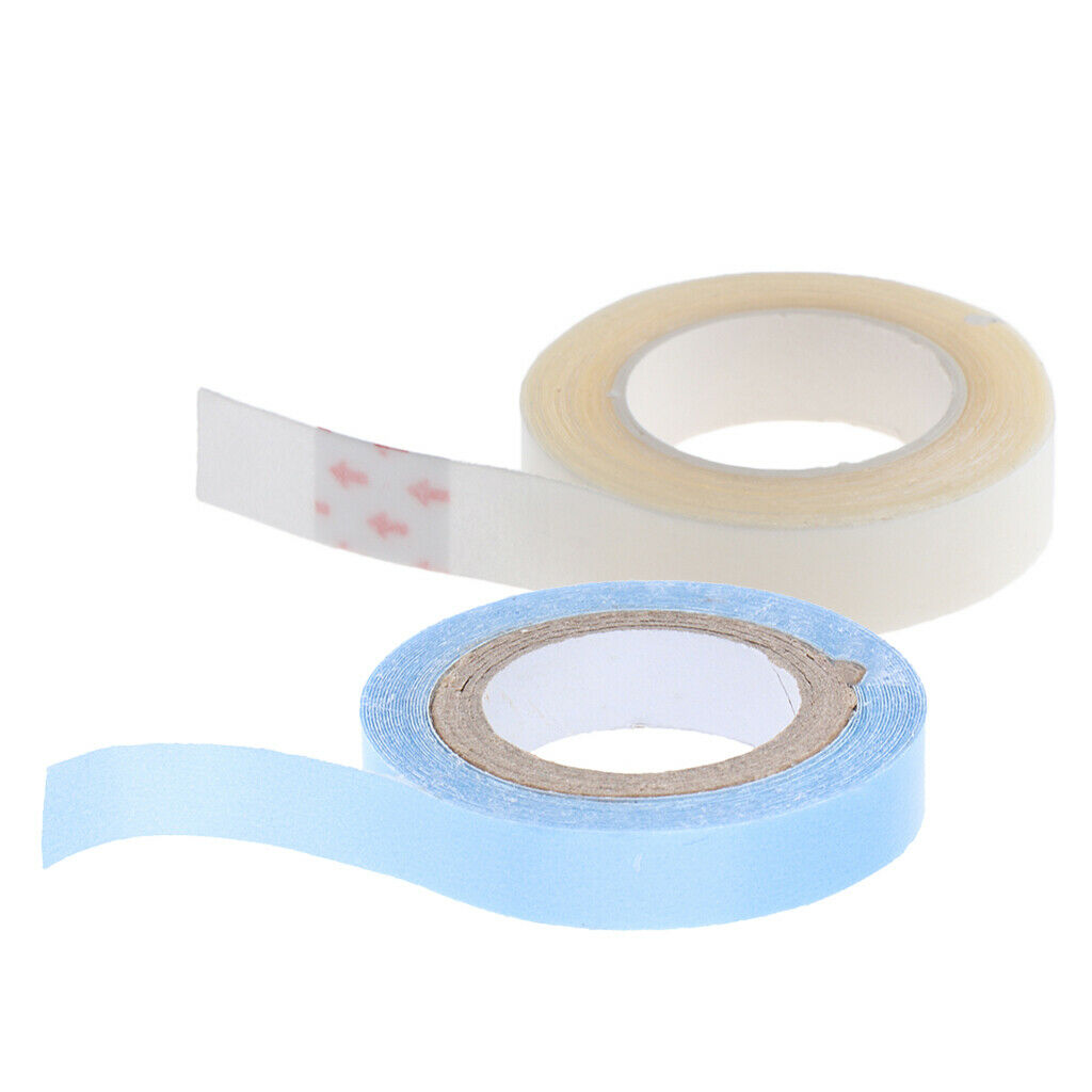 2x Double Sided Wig Tape for Skinweft Hair Extension Toupee Hairpiece 3 Yard