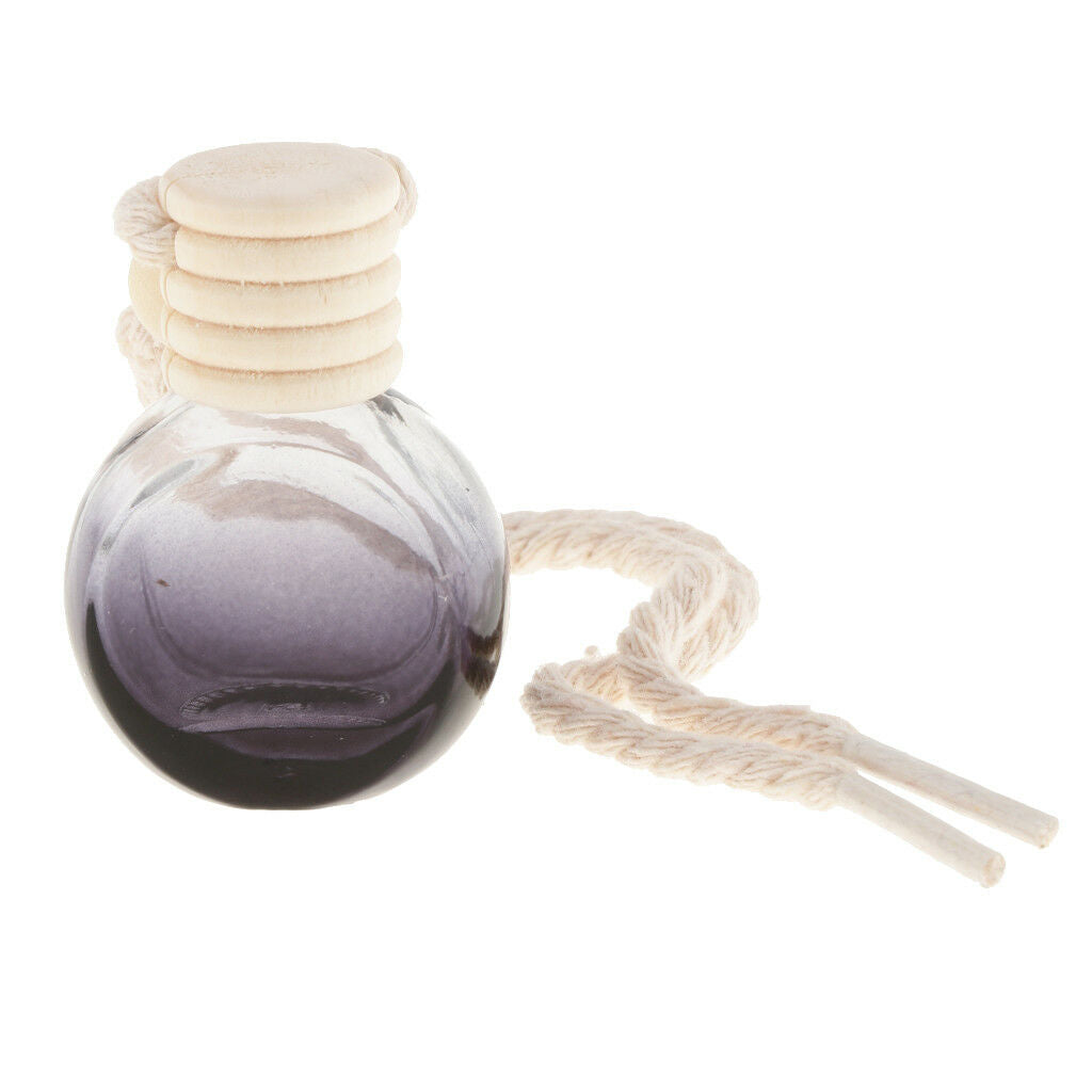 3Pcs 10ml Car Hanging Air Freshener Perfume Essential Oil Diffuser Bottle
