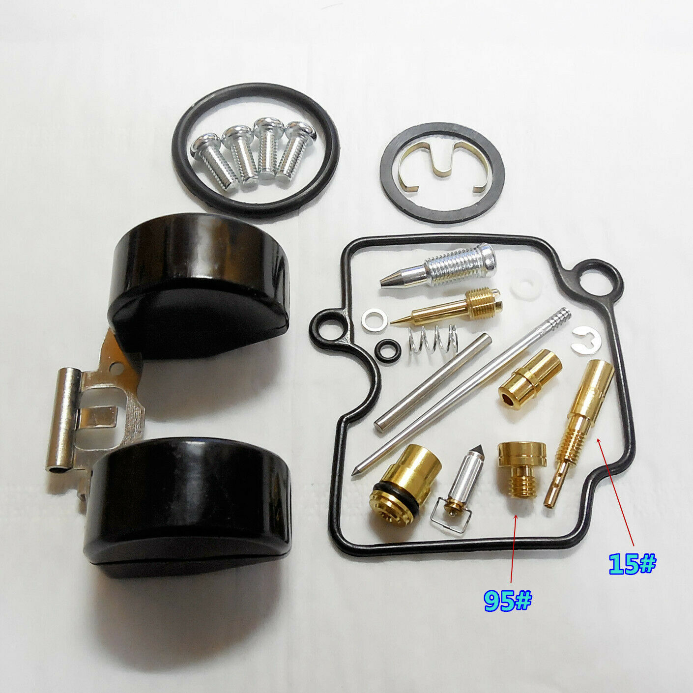 Motorcycle Carburetor Repair Kits For YM YBR125 JYM125 Mikuni Carburetor VM22