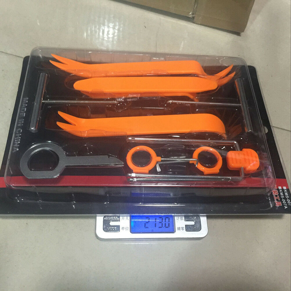 12 pcs Levers for Disassembling Plastic Components Bodywork Panels Auto Car BDAU