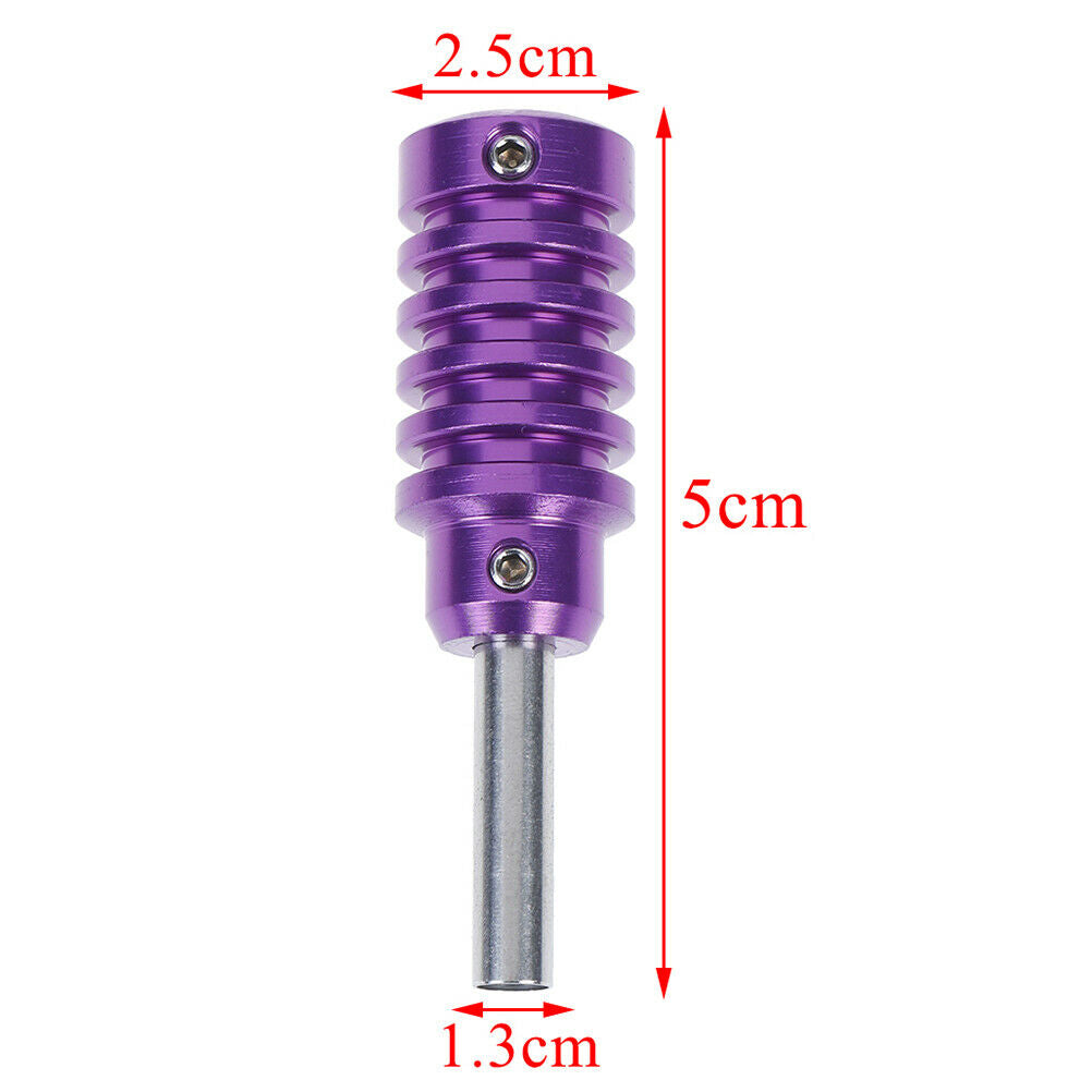 25mm Aluminum Alloy Tattoo Machine Gun Handle Grips Tube Tip Back Stem Su.l8