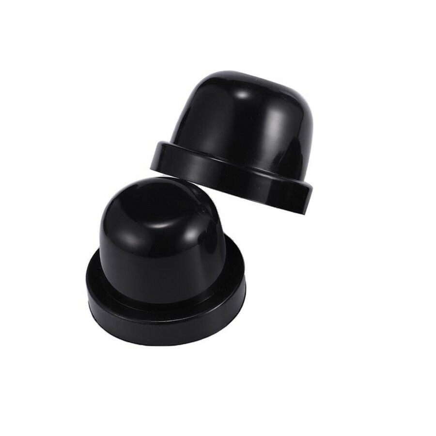 2x Car SUV HID LED Aftermarket Headlight Dust Cover 85mm Rubber Housing Seal Cap