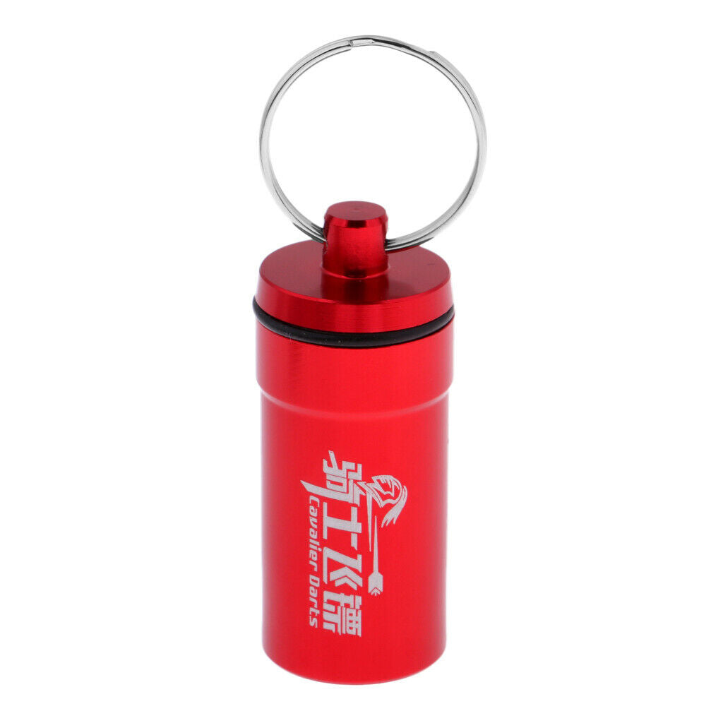 5pcs Aluminum Dart Accessories Case Dart Box Wallet Storage with keyring