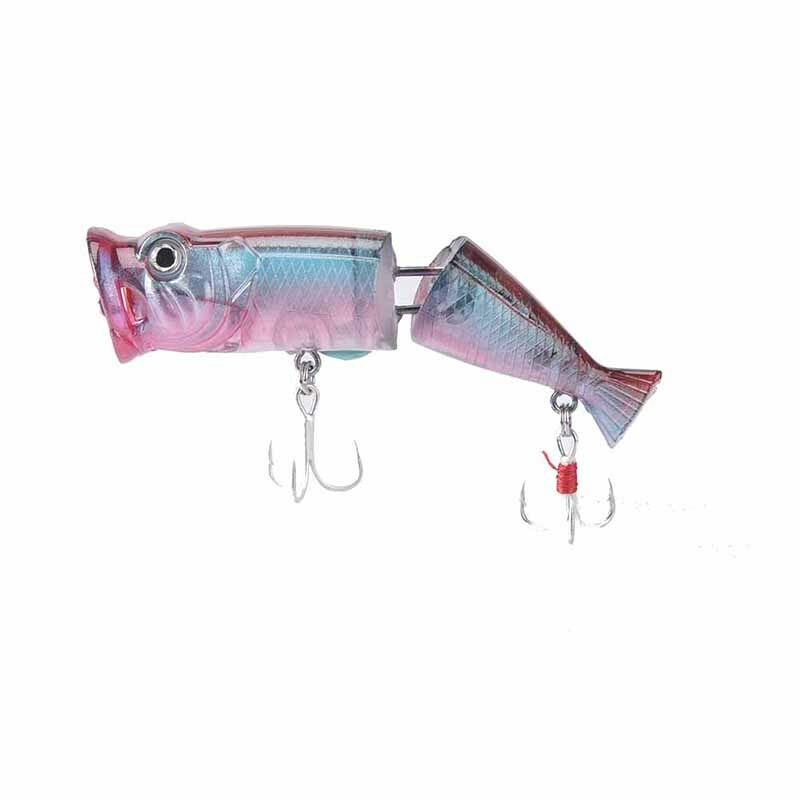 8cm 11.5g fishing lure hard bait artificial popper crankbait wobbler bait .l8